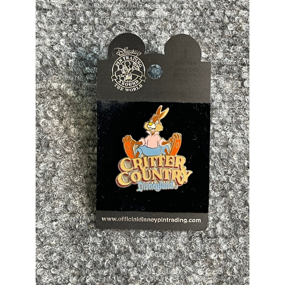 Disney Pin Trading Brer Rabbit Critter Country Disneyland Splash Mountain Pin